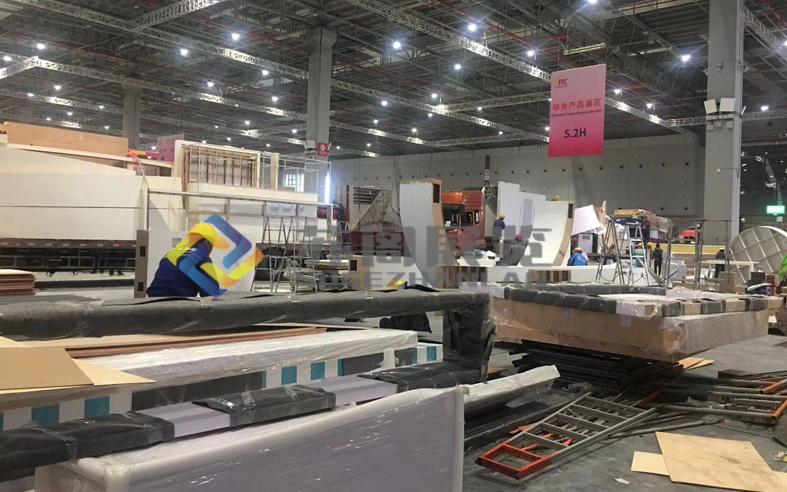 上海添加劑展進(jìn)館中